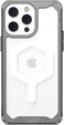 Urban Armor Gear Designed For iPhone 14 Pro Max Case, 6.7&quot; Plyo Build-In Magnet Compatible With Magsafe Charging Lightweight Slim Shockproof Transparent Protective Cover, Grey Ash