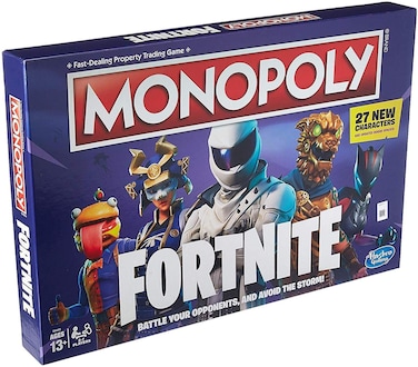 Buy Hasbro Gaming Monopoly: Fortnite Edition Board Game Inspired