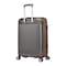 Eminent Hard Case Travel Bag Large Luggage Trolley Polycarbonate Lightweight Suitcase 4 Quiet Double Spinner Wheels With Tsa Lock KK10 Gold Grey