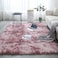 Generic Rug, Long Pile Rug, Pile Height Modern Shaggy Soft Touch Hardwearing, For Home Nursery Decor Bedroom Dormitory Rectangle - Purple Pink 140X200cm