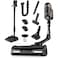 Tefal X-Force Flex Bagless Upright Stick Vacuum Cleaner TY99F1HO, 0.9 L, 2400 W, Black, 4 Speed