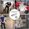 Duchic, [3 Roll] Clear Stretch Film Wrap - 500mm Heavy Duty Plastic Shrink Wrap for Pallet Wrap, Packing, Moving and Packaging - Cling Wrap, 1.30 kg, 400g core