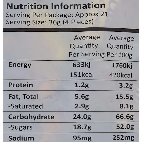 Abaan Eclairs Selection Chocolate 800g