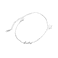 Aiwanto Silver Anklet Ankle Chain Simple Love Anklet