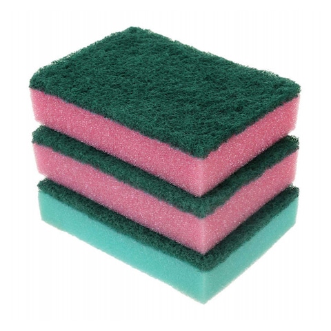 Easy Use Scouring Sponge - 3 Piece