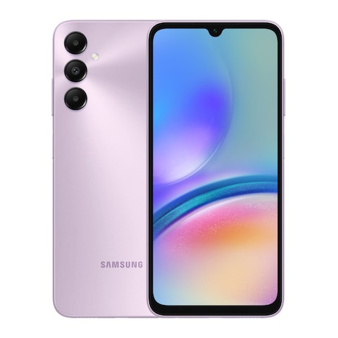 سامسونج A05S - 6.7  بوصة -  6GB/128GB ثنائي الشريحة بشبكة الجيل الرابع - بنفسجي