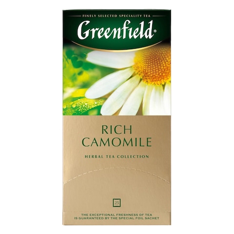 Greenfield Rich Camomile Herbal 25 Tea Bags