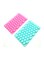 Silicone Moulds for Wax Melts, Reusable Candy Baking Mold 55 Heart Mould Sweet Moulds Mini Candy Molds Silicone Shape Nonstick Trays Candies Making