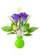 Sunshine - Plug-In Flower LED Wall Light Multicolour 10centimeter