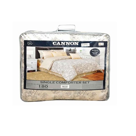 CANNON TWIN PRTD COMF 3PC SET