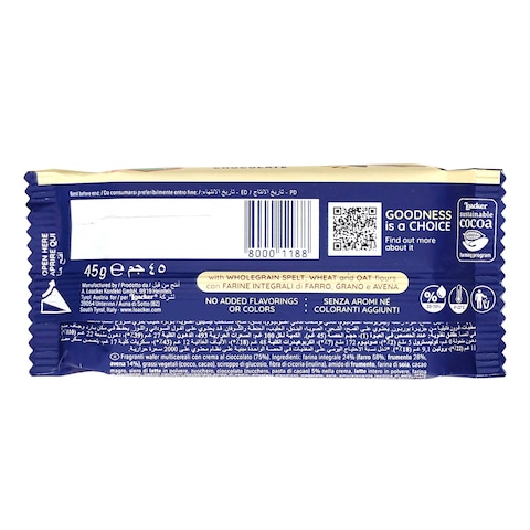 Loacker Multigrain Chocolate Wafer 45g