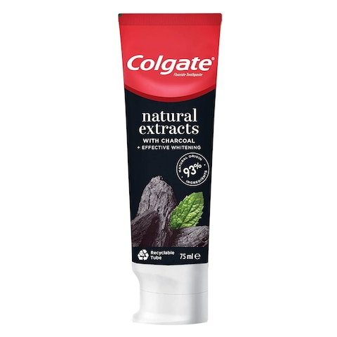 Colgate Natural Charcoal Plus White Toothpaste 75ML