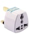Generic - Travel Power Plug Adapter White