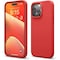 HYX Compatible with iPhone 15 Pro Max Case, Liquid Silicone Case, Full Body Protective Cover, Shockproof, Slim Phone Case, Anti-Scratch Soft Microfiber Lining, 6.7 inch (Red)