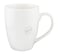 Shallow Porcelain Mug, White, 350 ml, TS-WH-50, 3 Pcs Set