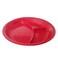 Gab Plate Divided Red 26CM