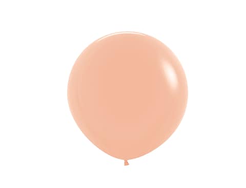 Sempertex 36&#39;&#39;Round Balloon, Latex Balloons, Peach blush, 2 Pcs, 91.5cm