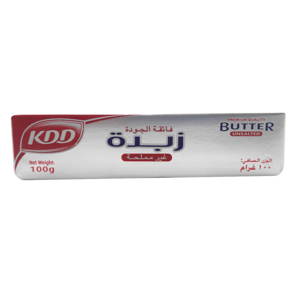 KDD Premium Quality Unsalted Butter 100g