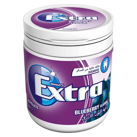 Wrigley&#39;s Extra Blueberry Flavour Sugar-Free Chewing Gum 84g