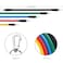 Generic-11pcs Resistance Bands Set Skipping Rope Workout Fintess Exercise Tube Bands Door Anchor Ankle Straps Cushioned Handles with Carry Bags for Home Gym Travel
