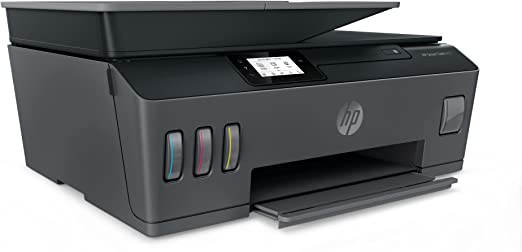 HP Smart Tank 615 Wireless, Print, Copy, Scan, Fax, Automated Document Feeder, All In One Printer, Print up to 18000 black or 8000 color pages - Black [Y0F71A]