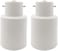 Uonlytech 2pcs B22 to E27 Lamp Holder Converter Bayonet Socket Light Bulb Base Adapter Converter (White)