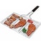 BBQ GRILL RACK WITH WOODEN HANDLE