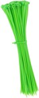 Cable Zip Ties, 100Pack Cable Zip Ties Heavy Duty 7.87Inch, Premium Plastic Wire Ties, Self-Locking Black Nylon Tie Wraps for Indoor and Outdoor (3.6mm * 200MM *100) DKURVE&reg; GREEN