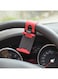 Generic Steering Wheel Phone Holder For Smartphone Gps Red