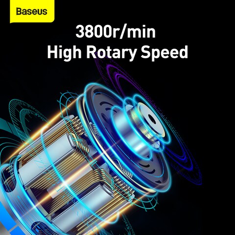 Baseus Wireless Portable Car Polishing Machine 30W 4000mAh Black