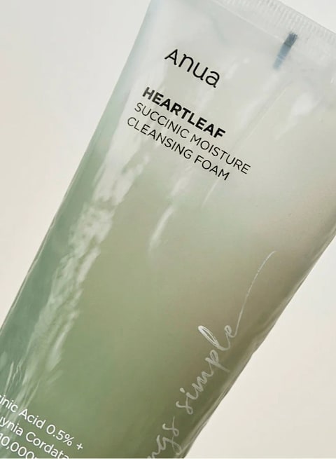 Anua Heartleaf Succinic Moisture Cleansing Foam 150ml
