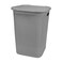 Helal Laundry Basket Rectangular  - 50 Liters - Gray