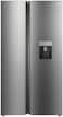 TCL 790 Liters Side By Side Double Door Refrigerator, Total No Frost Fridge &amp;amp; Freezer With Water Dispenser, Eco Inverter, LED Display With Touch Button Control, Steel, P790Sbsnwd