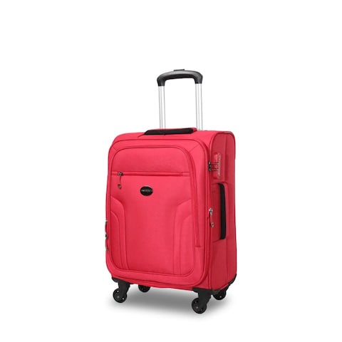 Swisspro Nyon Expandable Spinner Softside Red 20 Inch
