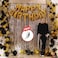 Party Propz 65Pcs Golden, Silver And Black Balloon Birthday Decorations Items Combo For Kids,Adult Birthday