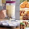 Generic Pancake Cupcake Batter Dispenser Tool - Great For Cupcakes Muffins Creeps Cakes &amp; Belgian Waffles Plastic Cups With Measuring Label Best Baking Accessories