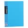 Deli Vivid 40 Pocket Display Book Blue