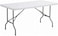 Doreen 1.2m (4Ft) Foldable Lightweight Table, Durable Outdoor and Indoor Portable Table, Colour White(GC544A)