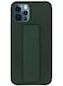 Zolo Finger Grip Holder and standing cover with Car Magnetic Multi-function Shockproof Protective Case Cover For iphone 11 Pro Green