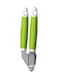 ROYALFORD Stainless Steel Garlic Press Silver/Green/White