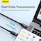 Baseus 240W PD 3.1 5A QC 4.0 Fast Charging USB C to USB C Cable, Zinc Alloy Nylon Braided Type C to Type C Data Cable for iPhone 15 Series, Samsung S24/S23 Note 10 iPad Pro MacBook Pro Pixel 3M-Black