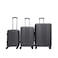 STARLIFE 3 Piece ABS Hard side Trolley Luggage Set Spinner Wheels with Number Lock