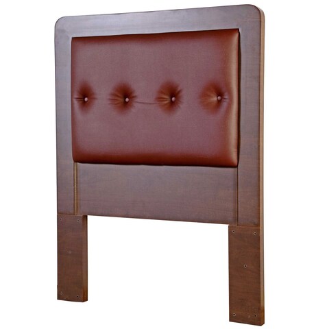 King Koil New York 6 Head Board KKNY06TKR3 Teak Red 120cm