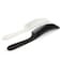 Generic-Anti-static Close Tine Comb DIY Hair Styling Comb Hair Dressing Curved Comb Black and White for Option
