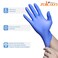Zalcoon Vinyl Blue Pre-Powder  Gloves- Small 100/Pack