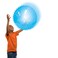 Super Wubble Wacky Bubble Ball Blue