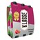 Klasse Pomegranate Flavored Malt Drink, Glass Bottle 330ml&times; 6
