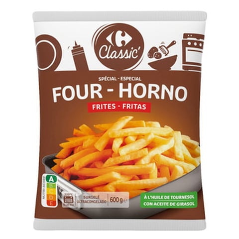 Carrefour Classic Oven French Fries 600g