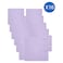 مناديل ملونة  33x33 سم 16 قطعة - بنفسجي فاتح