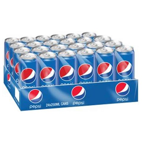 Pepsi Drink 250 Ml 24 Pieces Online | Carrefour Jordan